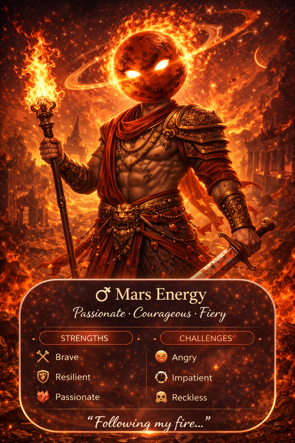 Mars planet energy