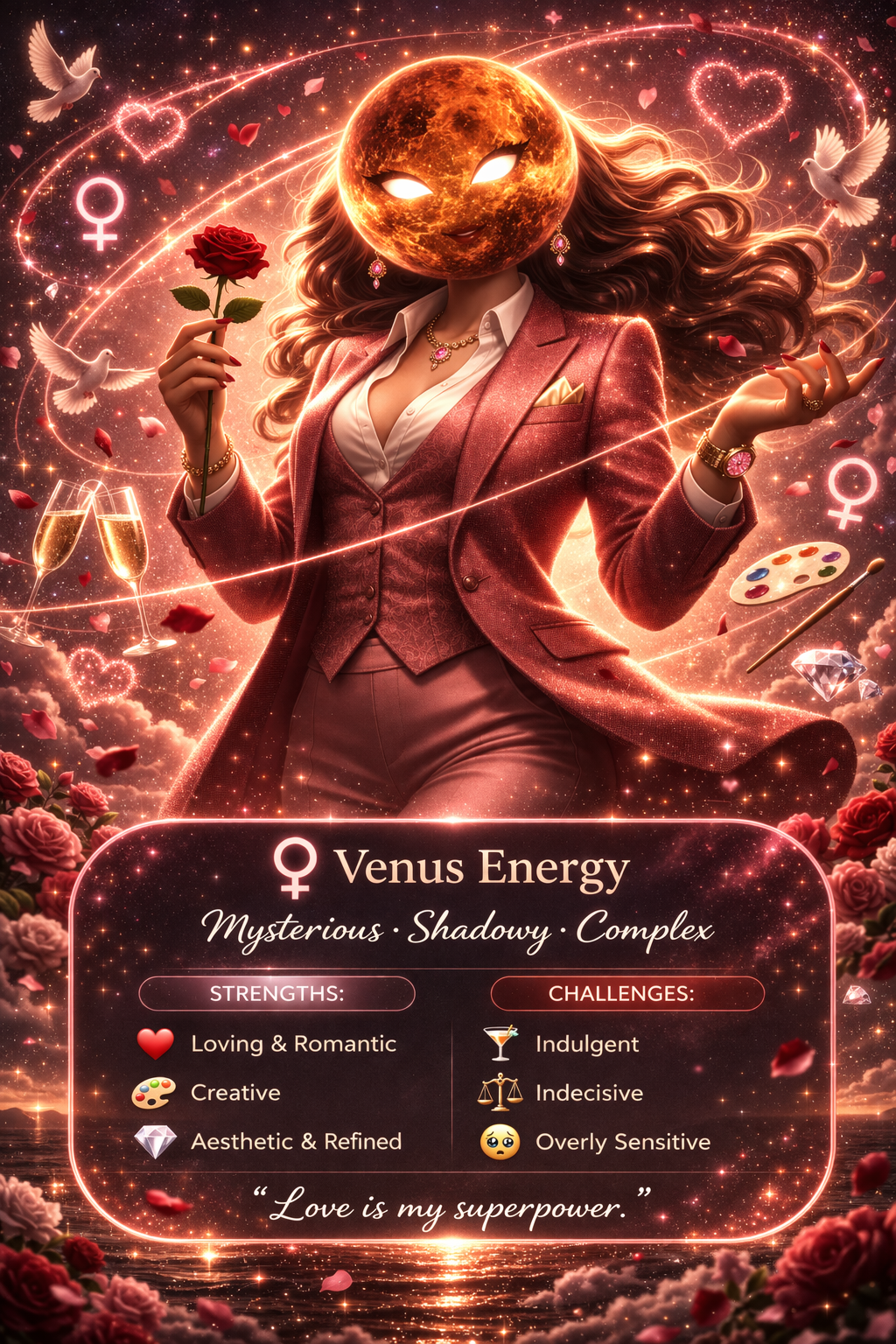 Venus planet energy